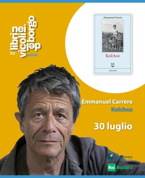 Emmanuel Carrère presenta "Kolchoz"