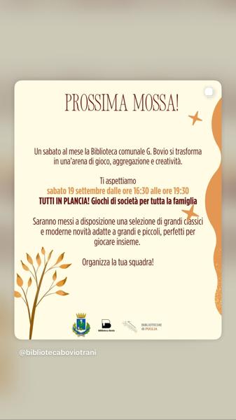 Prossima Mossa!