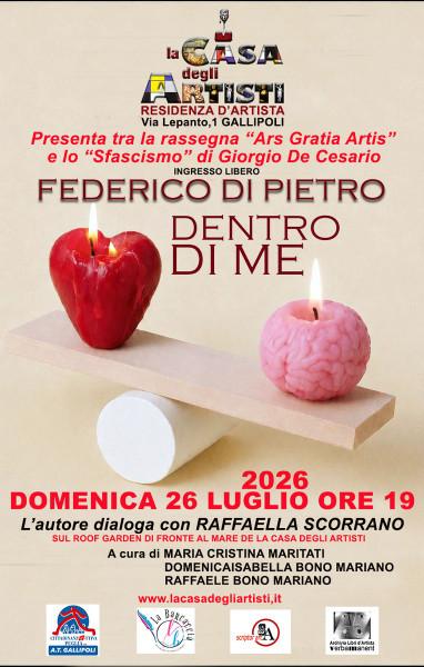 Federico Di Pietro presenta il suo libro Dentro Di Me