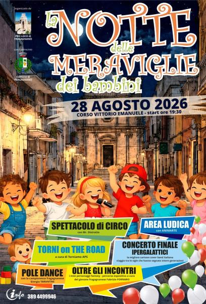 La Notte delle Meraviglie dei Bambini