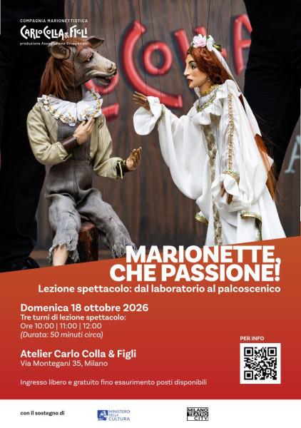 Marionette, che passione! – Compagnia Carlo Colla & Figli