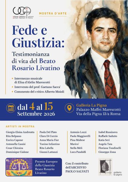 Fede e Giustizia – Testimonianza di vita del Beato Rosario Livatino