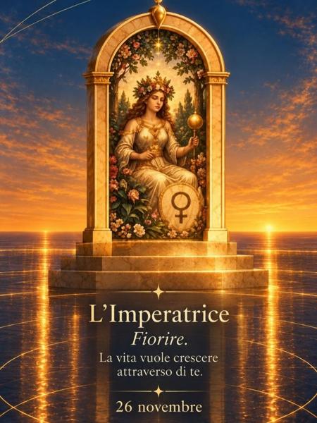 E se i tarocchi fossero da vivere? - L'Imperatrice