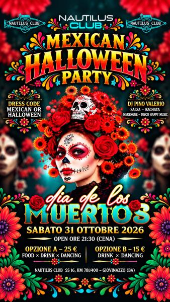 Mexican Halloween Party - Día de los Muertos