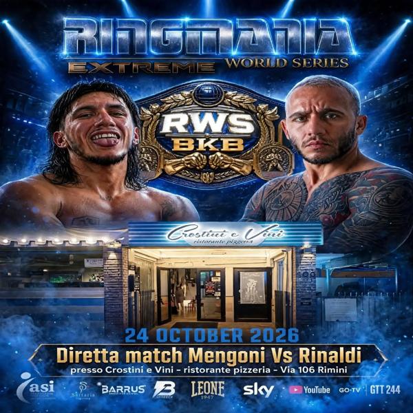 Diretta match Mengoni vs Rinaldi