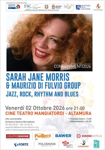 Sarah Jane Morris & Maurizio Di Fulvio Group