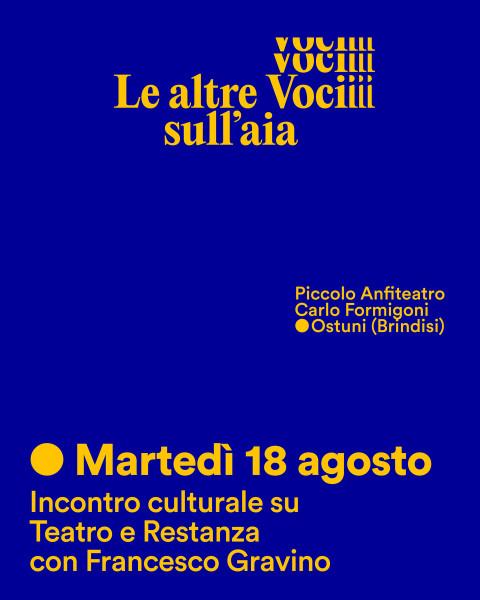 Teatro e Restanza