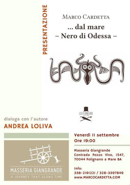 ... dal mare – Nero di Odessa –