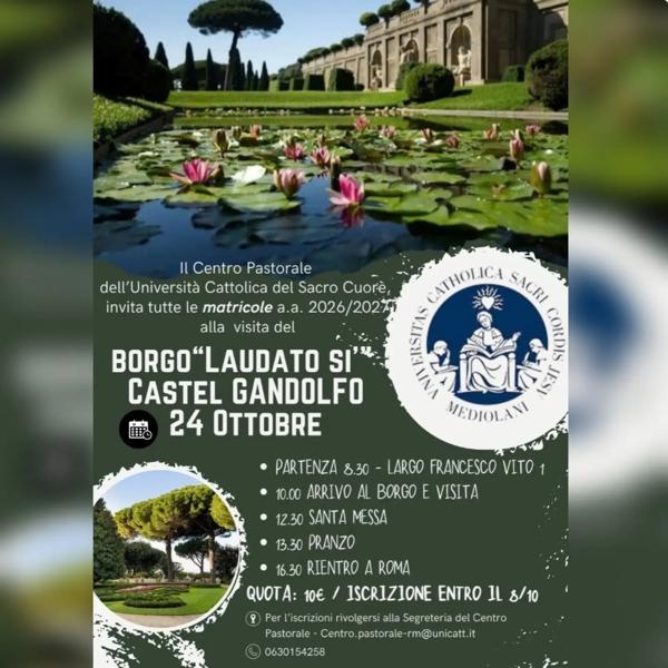 Visita del Borgo Laudato Si'