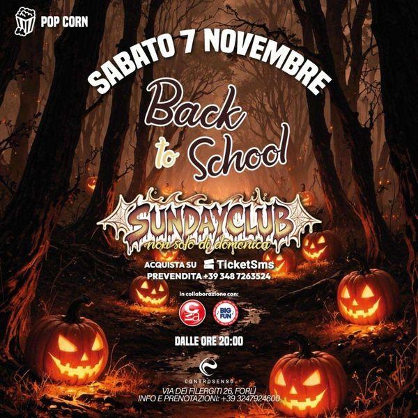 Sunday Club - Back to School