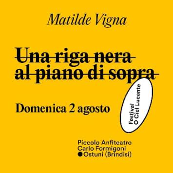 Una riga nera al piano di sopra