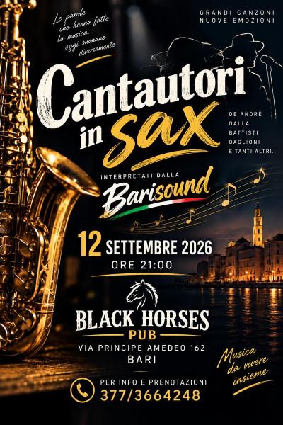 Cantautori in Sax