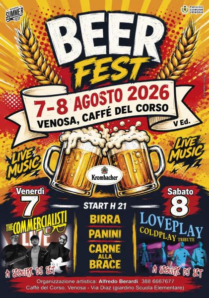 Beer Fest Venosa 2026