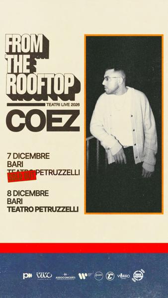 Coez - Teatri Live 2026