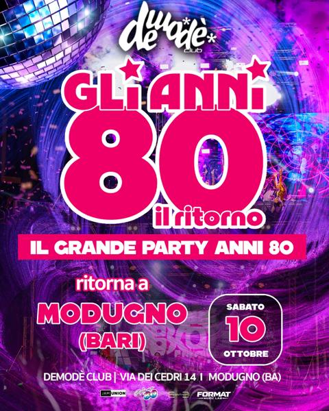 Gli Anni 80 il Ritorno