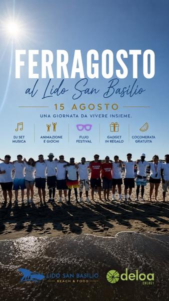 Ferragosto al Lido San Basilio