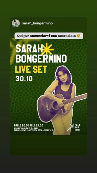 Sarah Bongermino Live Set