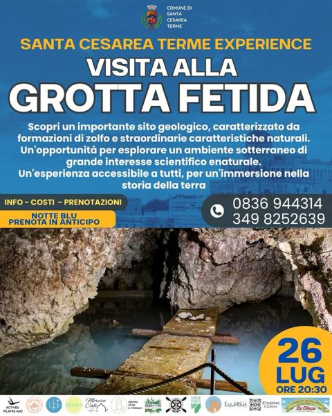 Visita alla Grotta Fetida