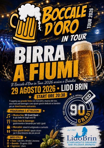 Boccale d’Oro in Tour 2026