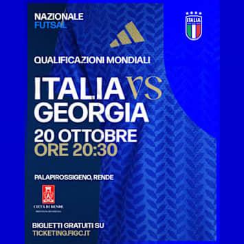 Nazionale Futsal Italia-Georgia