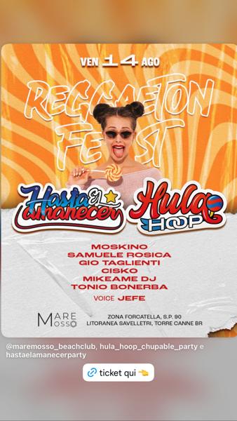 Reggaeton Fest - Hula Hoop Party