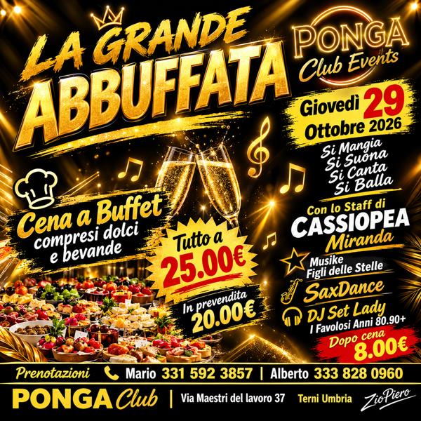 Cena la grande abbuffata