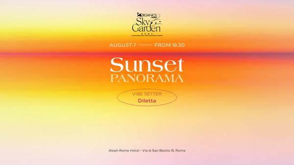 07.08 - SUNSET PANORAMA - Diletta