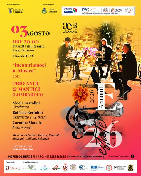 Incontriamoci in Musica con TRIO Ance & Mantici