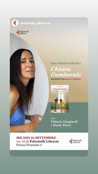 Tra Parole e Musica: Chiara Gamberale