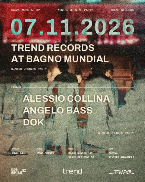Trend Records at Bagno Mundial Winter Opening Party