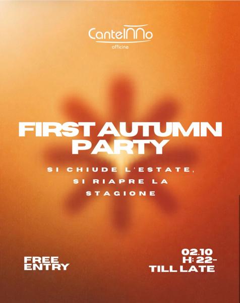 First Autumn Party