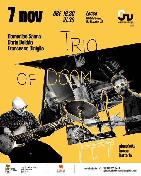 Domenico Sanna Trio "Trio of Doom"