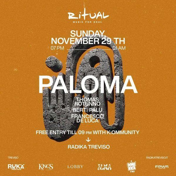 Paloma - Ritual Sunday