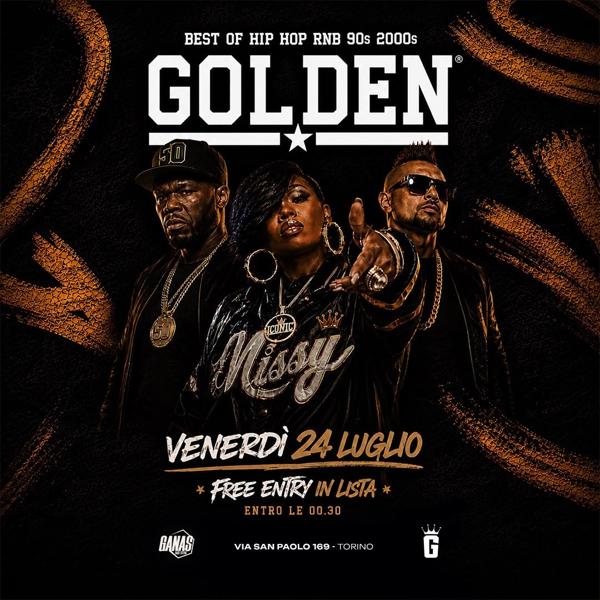 GOLDEN - VEN 24.07 - @GANAS