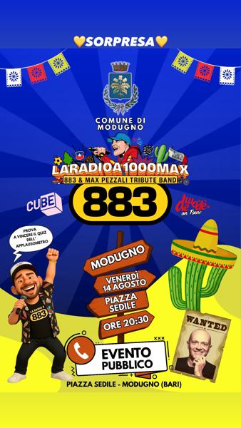 883 & Max Pezzali Tribute Band