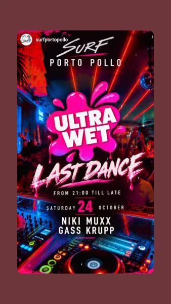 Ultra Wet - Last Dance