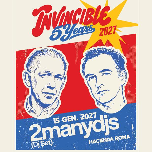 2manydjs Dj Set @ Hacienda - Roma | 15 Gennaio 2027