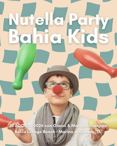 Nutella Party Bahia Kids