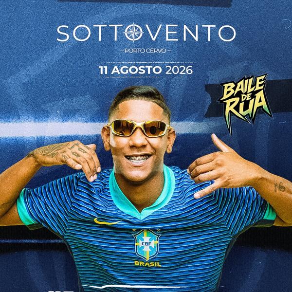 Sottovento Club presenta Baile de Rua - Special Guest MC MENOR JP