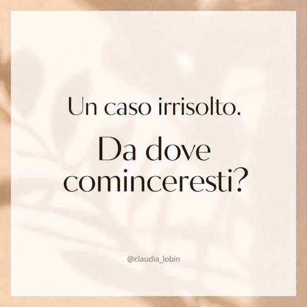 Delitti irrisolti e prova scientifica