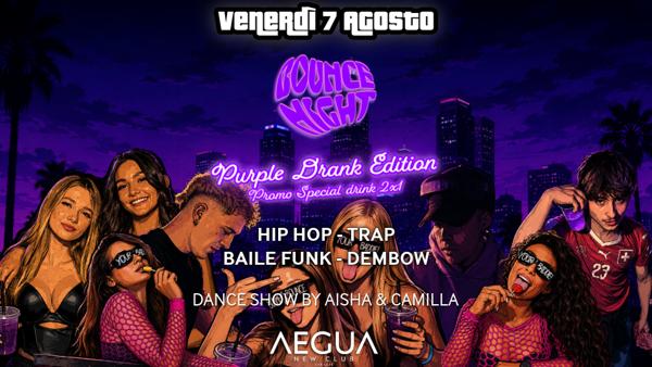Bounce Night X Tubarão Purple Drank Edition