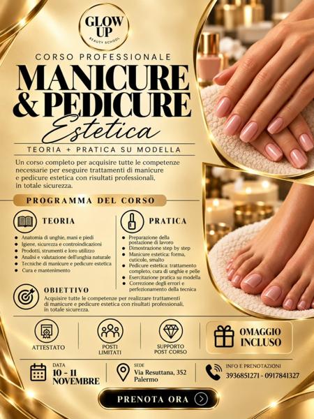 Corso Professionale Manicure & Pedicure Estetica