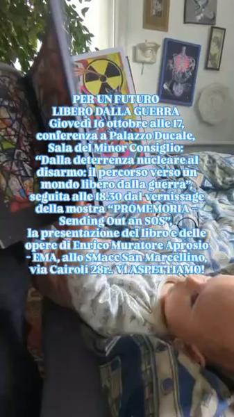 Vernissage Mostra "PROMEMORIA – Sending Out an SOS"