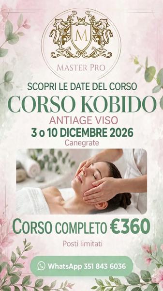 Corso Kobido Antiage Viso