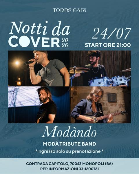 Notti da Cover: Modàndo (Modà Tribute Band)