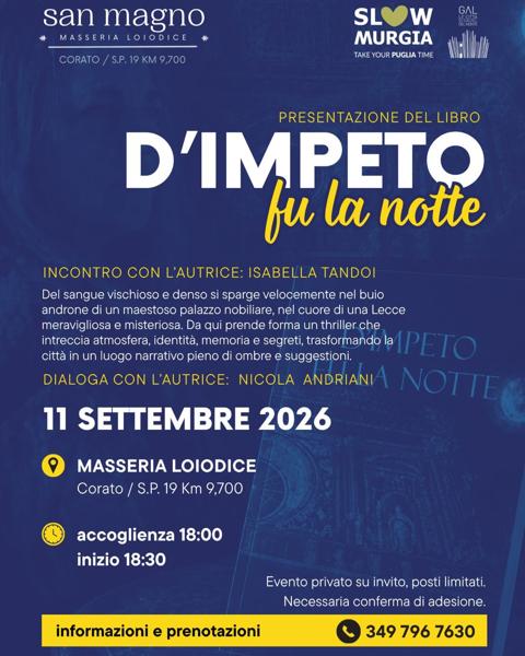 D’impeto fu la notte
