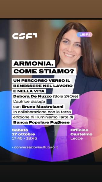 Armonia. Come stiamo?