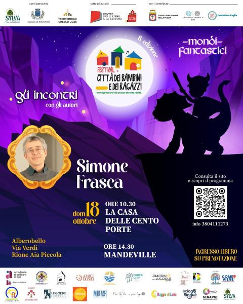 Incontri con Simone Frasca - Festival Città dei Bambini e dei Ragazzi