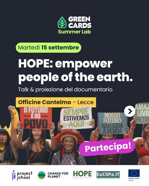 HOPE: empower people of the earth