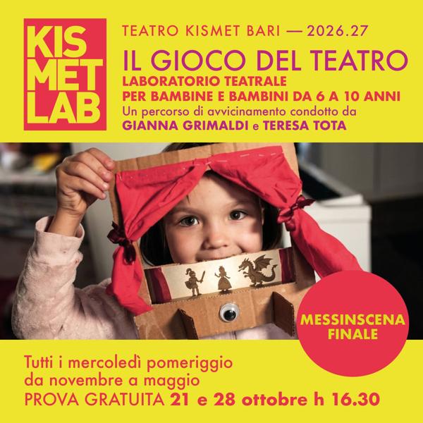 Il gioco del teatro - Prova gratuita